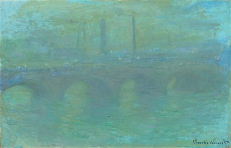 Claude Monet - Waterloo Bridge - National Gallery of Art