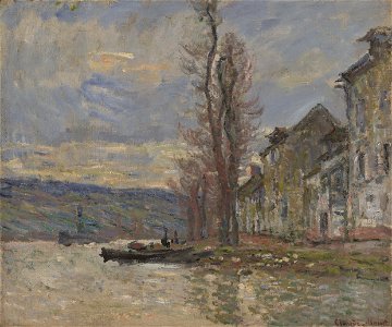 Claude Monet - River at Lavacourt - Portland (OR) Art Museum