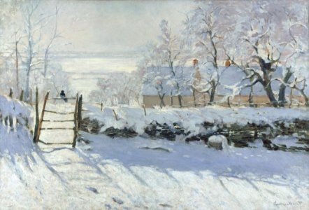 Claude Monet - The Magpie - Google Art Project