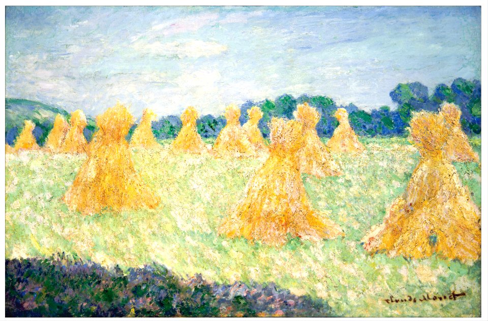 Claude Monet - The Young Ladies of Giverny, Sun Effect - Google Art Project