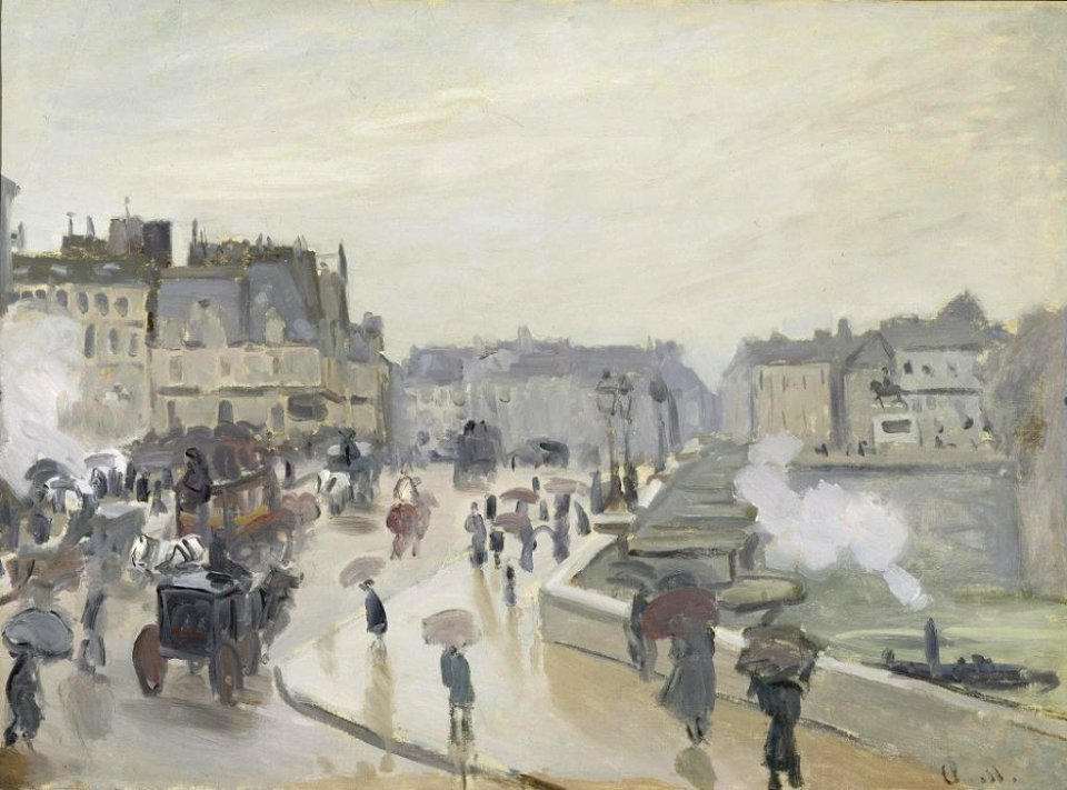 Claude Monet The Pont Neuf