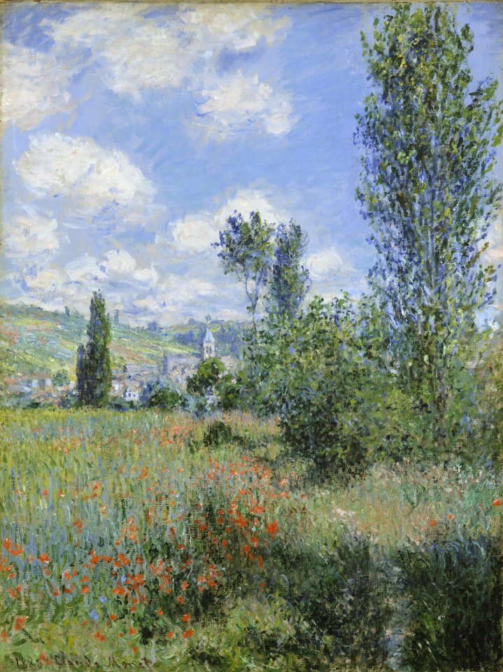 Claude Monet - View of Vétheuil