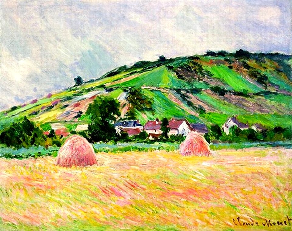 Claude Monet - Vue de Giverny - TMoCA