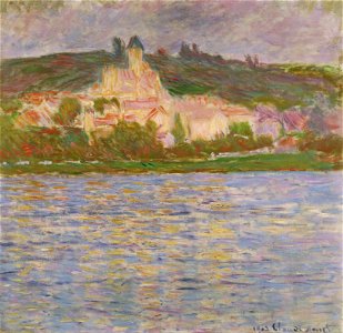 Claude Monet - Vétheuil - Google Art Project. Free illustration for personal and commercial use.