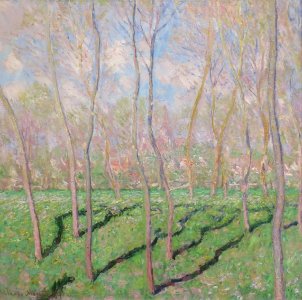 Claude Monet - View of Bennecourt (1887)