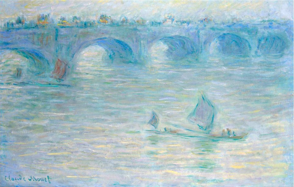 Claude Monet - Waterloo Bridge - Sothebys 7 02 2006