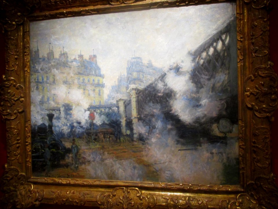 Claude Monet, 1877, Pont de l'Europe