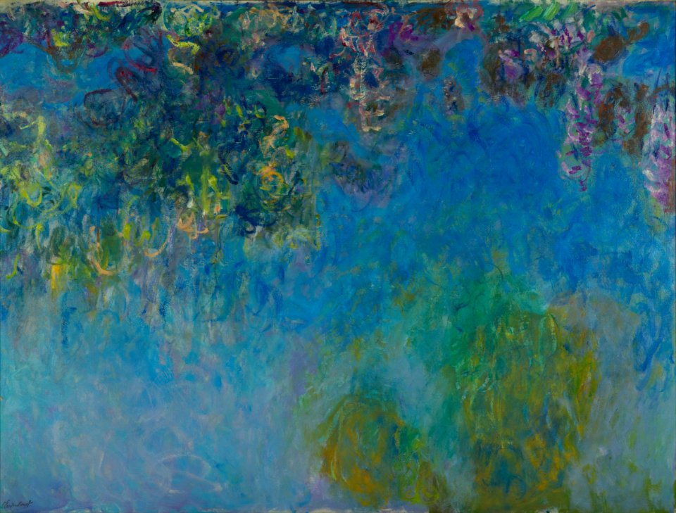 Claude Monet - Wisteria - Google Art Project