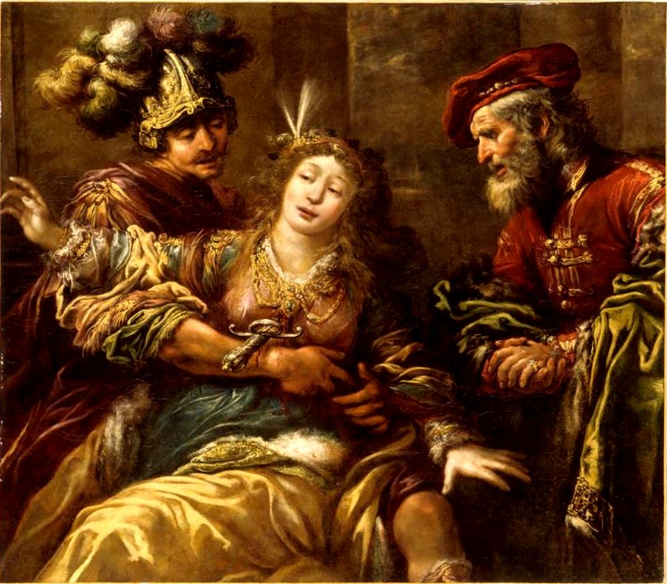 Claude Vignon - Death of Lucretia