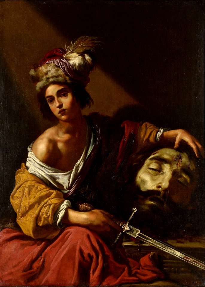 Claude Vignon - David avec la tête de Goliath (à 1620-23)