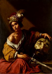 Claude Vignon - David avec la tête de Goliath (à 1620-23)