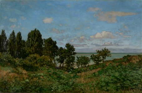 Claude Monnet.Coastal landscape