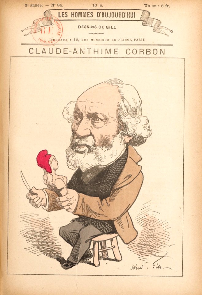 Claude-Anthime Corbon par Gill n°84