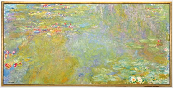 Claude monet le bassin aux nympheas)