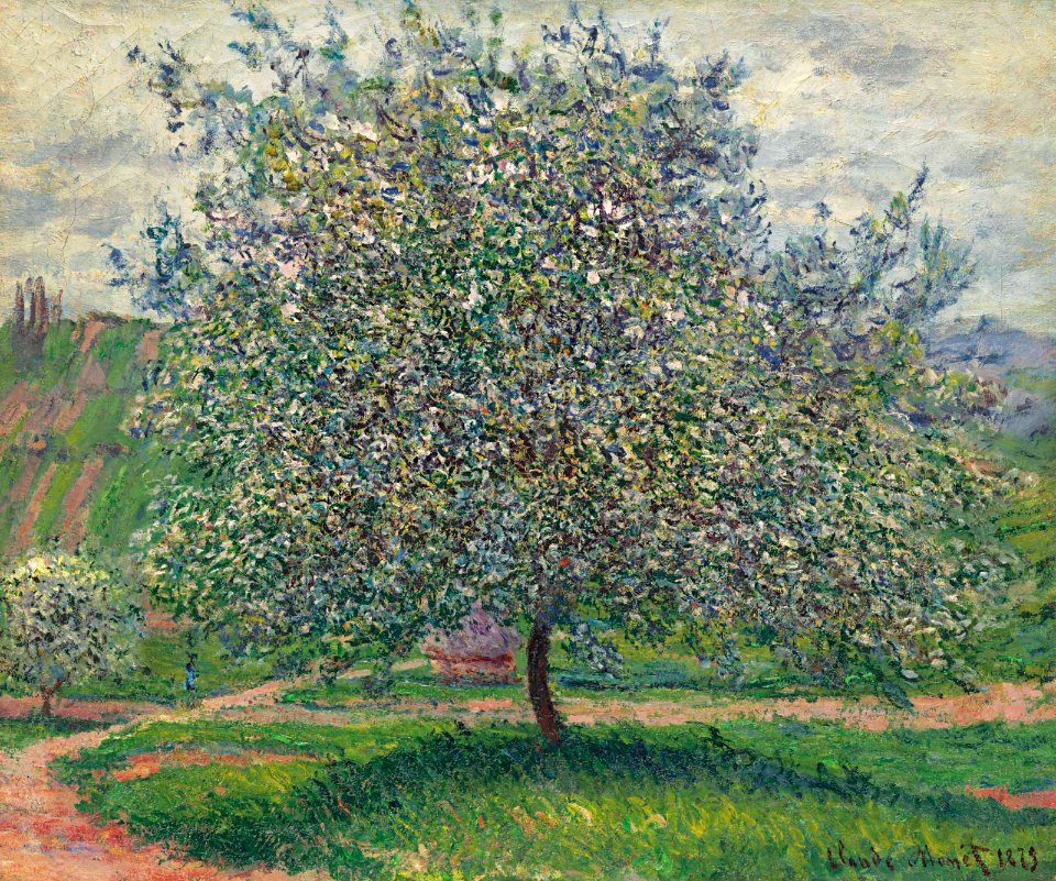 Claude monet le pommier