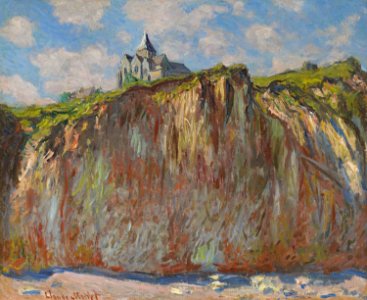 Claude Monet, 1882 - L'Église de Varengeville, effet matinal