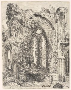 Constable - Netley Abbey the east window, 823-1888