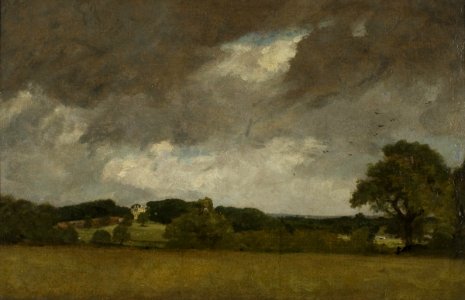 Constable - Malvern Hall from the South-West, 1809, K5683