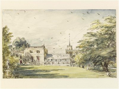 Constable - Pitt Place, Epsom, the house of Mr. Digby Neave, 236-1888
