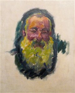Claude Monet-Portrait de l'artiste-1917. Free illustration for personal and commercial use.