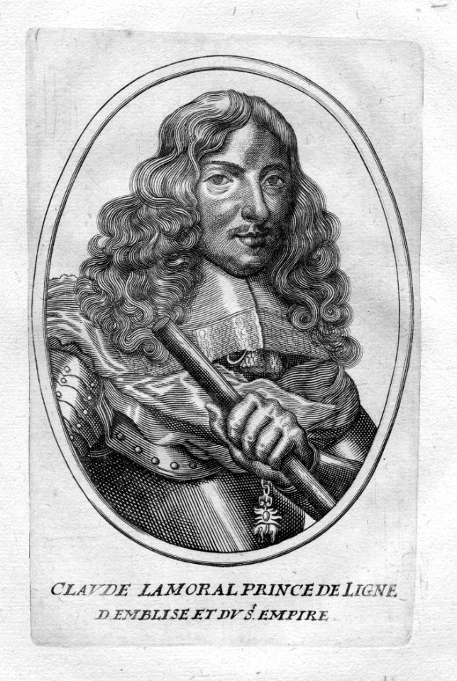 Claude-Lamoral Ier de Ligne (portrait gravé)
