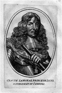 Claude-Lamoral Ier de Ligne (portrait gravé)
