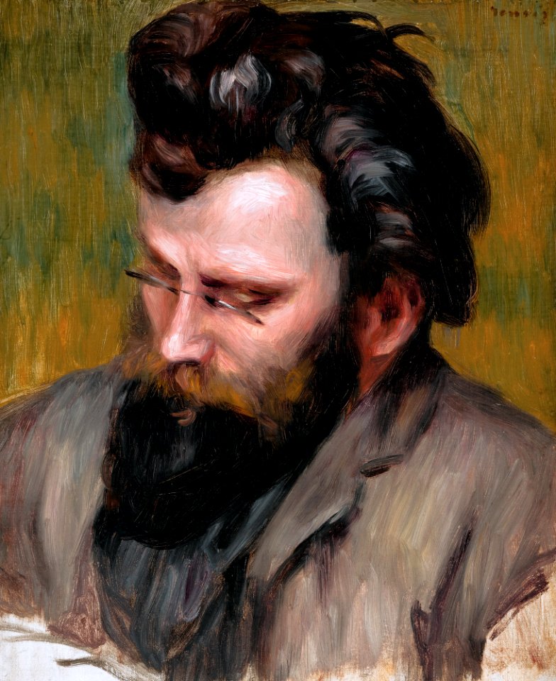 Claude Terrasse, by Pierre-Auguste Renoir