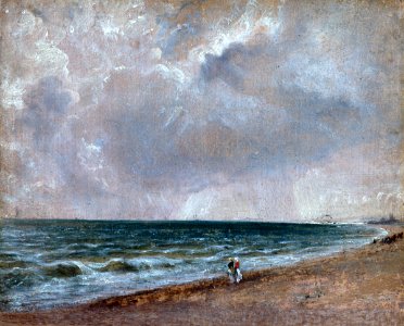 Constable - Seascape Study Brighton Looking West, c.1824–1828, 03831