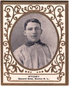 Claude Ritchey, Boston Doves, baseball card portrait LCCN2007683730
