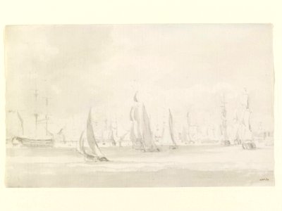 Constable - Shipping in the Thames, 808-1888