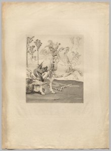 Claude-Ferdinand Gaillard (French, 1834-1887), Raphael (Italian, 1483-1520) - St. George and the Dragon (1) - 1997.230 - Cleveland Museum of Art