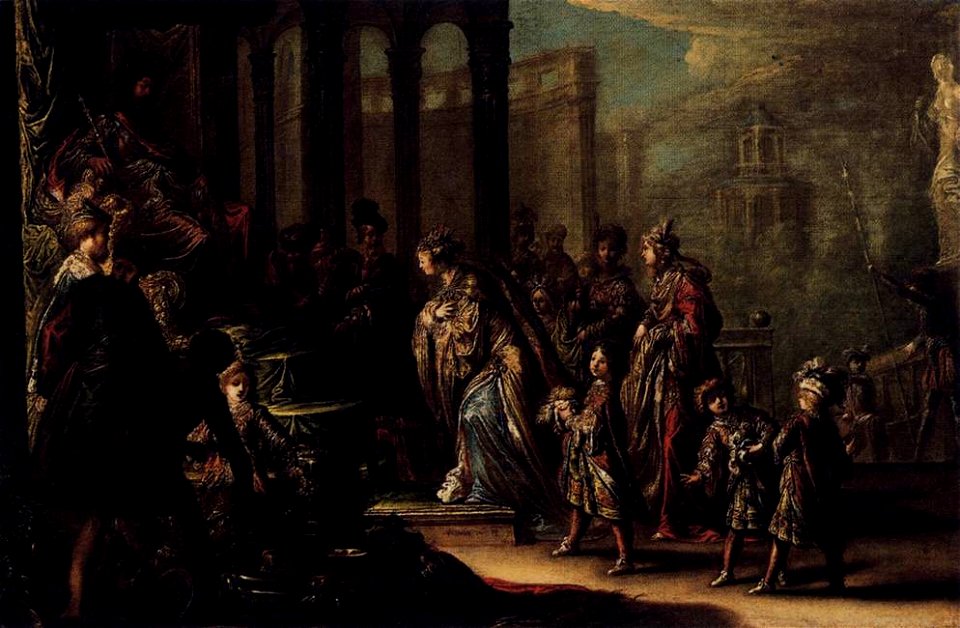 Claude Vignon - Esther before Ahasuerus - WGA25092