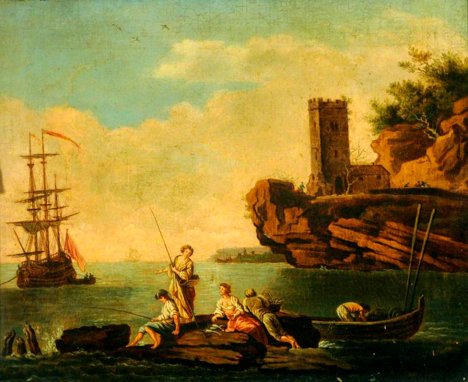 Claude-Joseph Vernet (1714-1789) - Sea Piece - VIS.1237 - Sheffield Galleries and Museums Trust