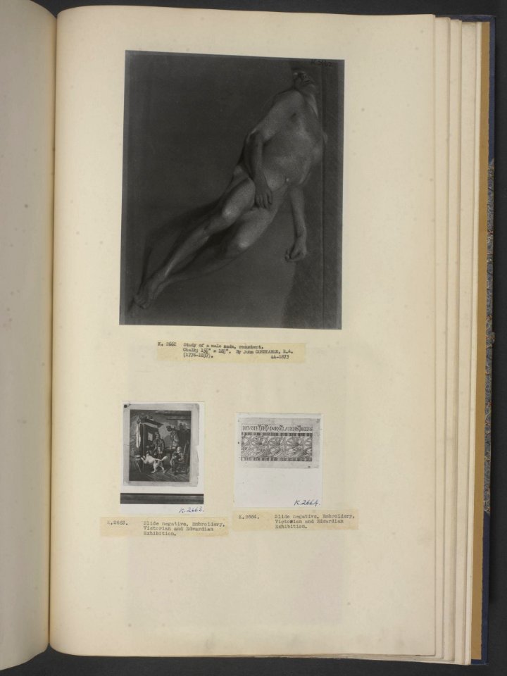 Constable - Study of a recumbent nude male figure, 44-1873, 2018KR9857