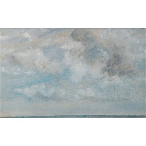 Constable - STUDY OF CLOUDS, lot.288. Free illustration for personal and commercial use.