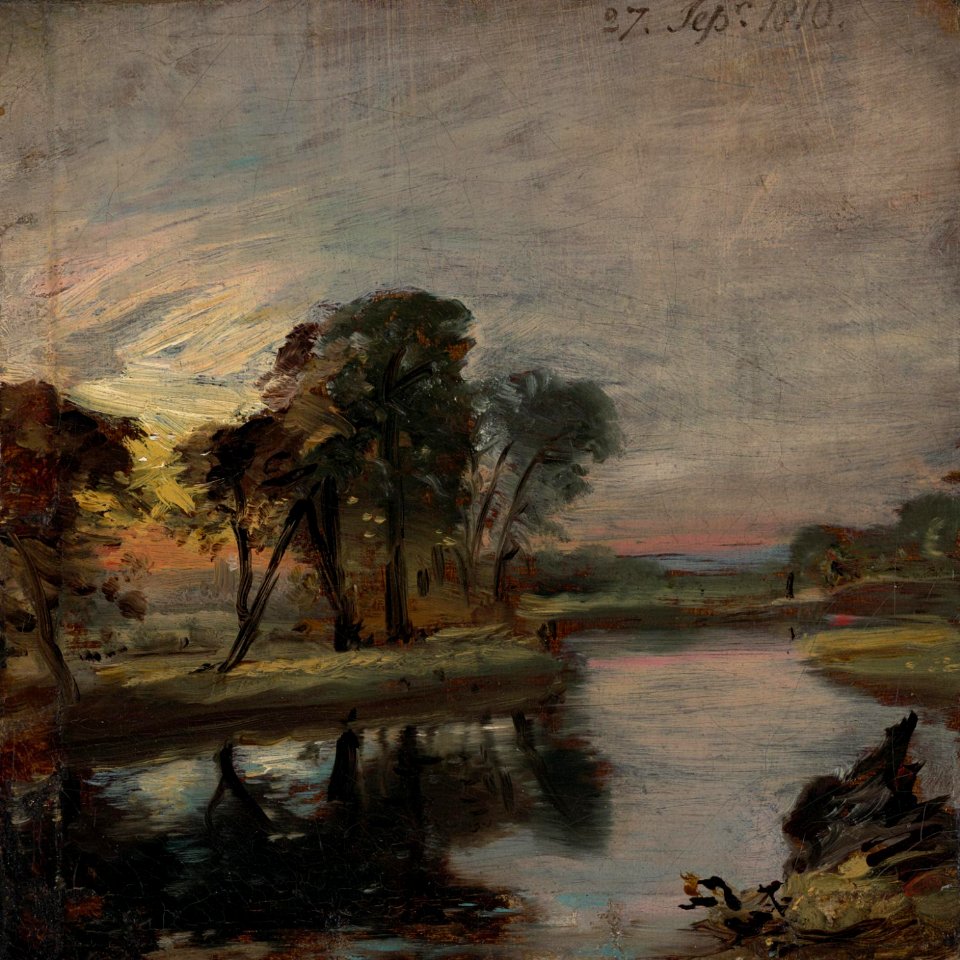 Constable - The Stour, 1810, Cat. 857