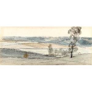 Constable - VIEW ACROSS A VALLEY, lot.224