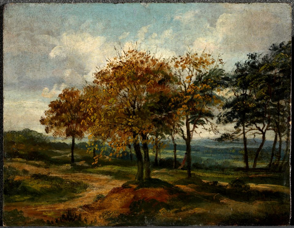 Constable - River Valley (recto), after 1830, 2007.8.8