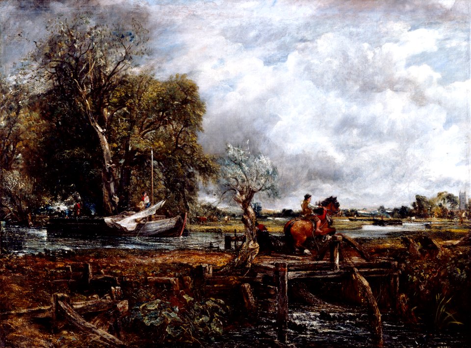 Constable - The Leaping Horse, 1825, 031391