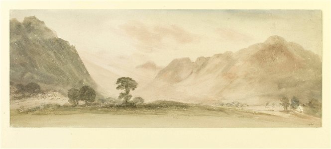 Constable - View in Borrowdale, 170-1888