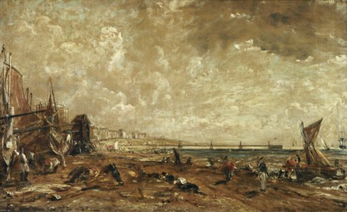 Constable - Sketch for The Marine Parade and Chain Pier, Brighton, c. 1826-1827, W1896-1-5