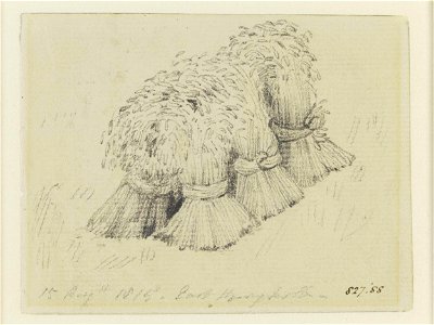 Constable - Wheatsheaves at East Bergholt, 827-1888