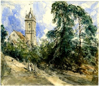 Constable - Tillington Church, 1888,0215.49
