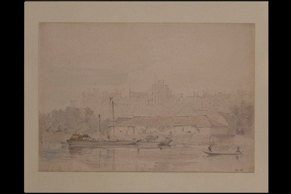 Constable - Windsor Castle from the river, 804-1888