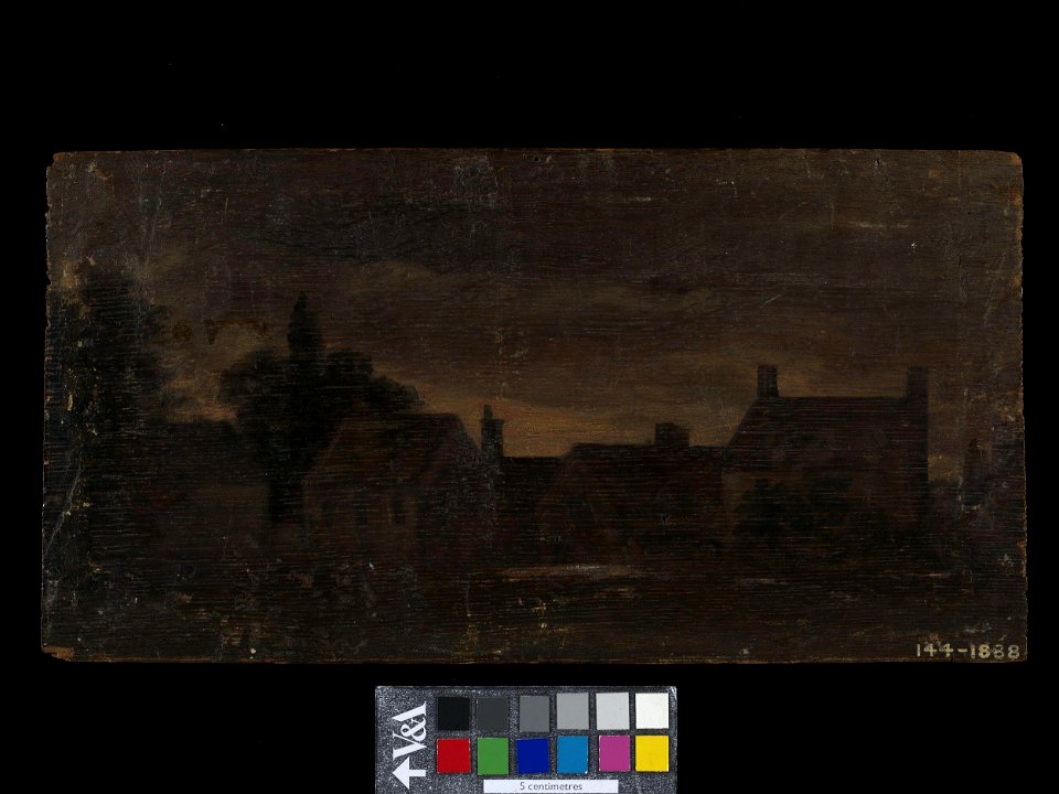 Constable - Spring East Bergholt Common, ca. 1814, 144-1888, 2010EF0302