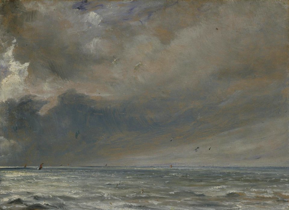 Constable - The Sea near Brighton, 1826, N02656
