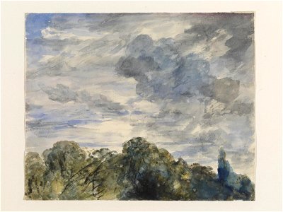 Constable - Study of sky effect, 202-1888