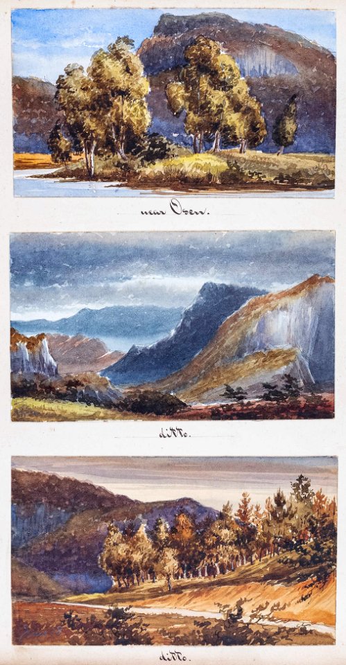 Constance Caulfeild (Countess of Ranfurly) - Ranfurly-01-98183 - watercolour of Norway - 1884 - 07