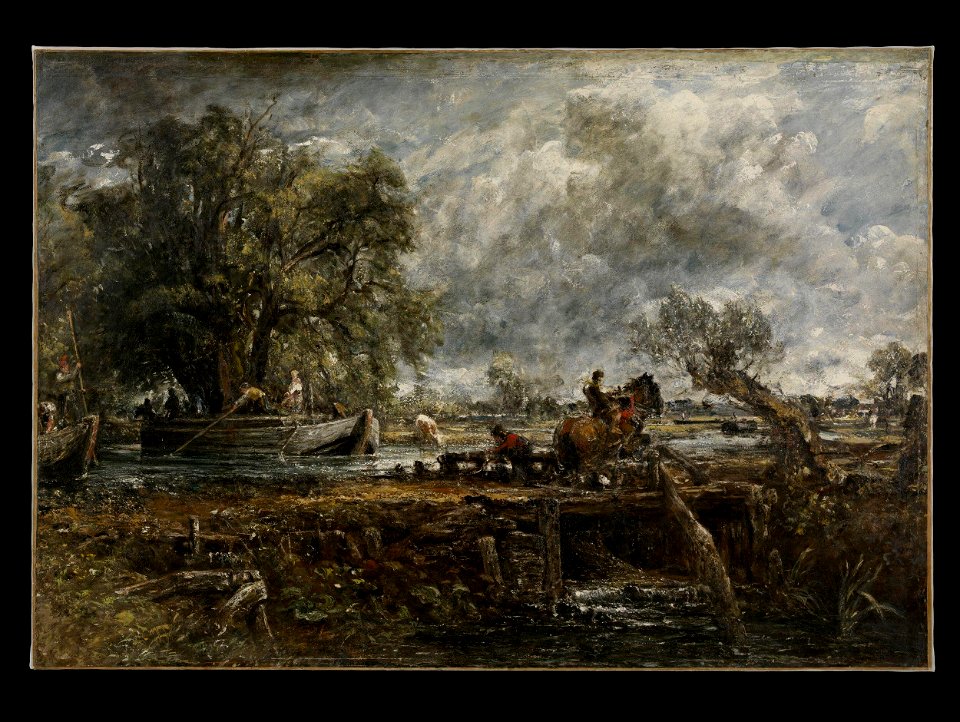 Constable - The Leaping Horse (full-scale study), ca.1825, 986-1900, 2010EG9863