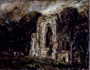 Netley Abbey ca. 1833 by John Constable